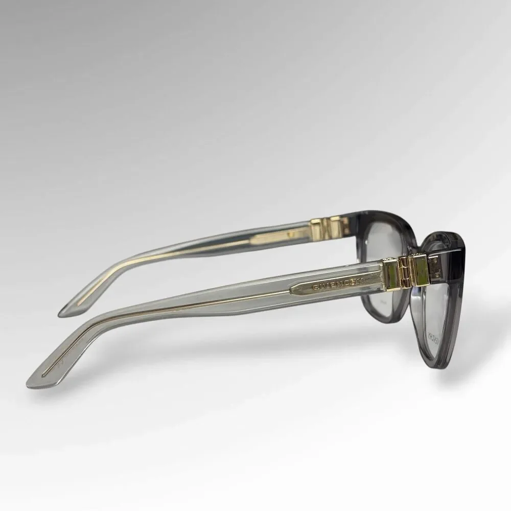 Givenchy Square Demo Lens Ladies Eyeglasses GV 0161 KB7 Gray 51-19-135